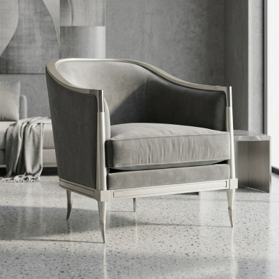 Armchair Restaurant Club Furniture Armchair 1x Lounge Chairs Upholstered Armchair Chair New