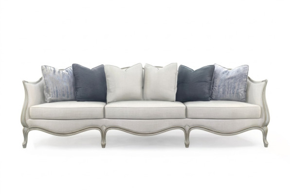 Design sofa 3-seater fabric couch sofa upholstery sofas living room three-seater furniture