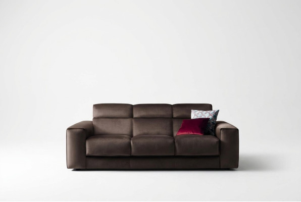 Luxury furniture living room sofas sofa 3-seater modern solid wood Italian style