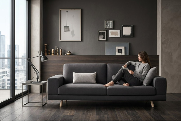 Italian style luxury furniture living room sofas sofa 3 seater couch alfitalia