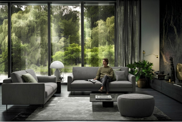 Luxury furniture living room sofas sofa 3-seater modern alfitalia couches Italy new