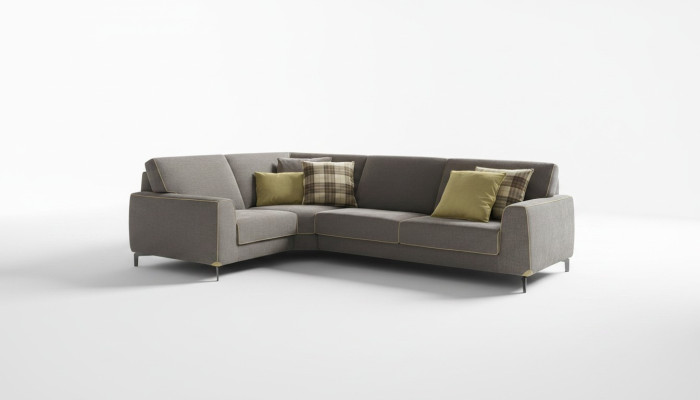 Italian corner sofa couch sofas corner set furniture fabric textile