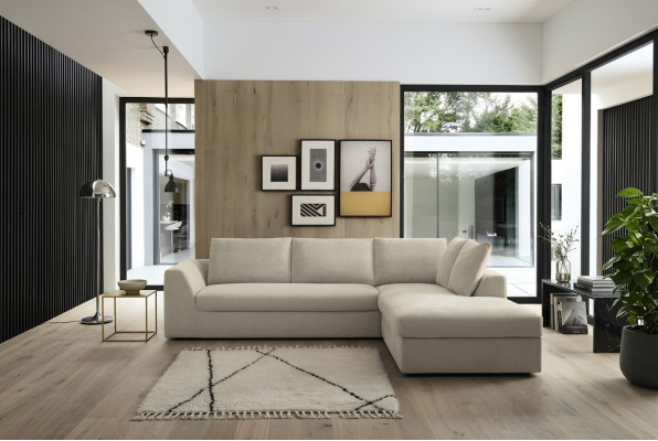 Luxury sectional sofa L-shape sofas couch leather furniture sofas fabric design new alfitalia