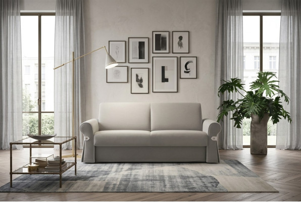 Living Room Design Sofas Upholstered Sofas Two Loveseats Textile Sofa 2-Seater New