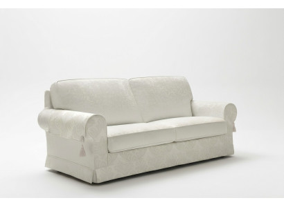 Textile Fabric Luxury 3-Seater Couch Upholstered Wooden Frame Sofa Textile Couch Alfitalia