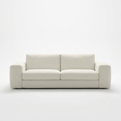 Living room upholstered furniture sofas fabric wood luxury Alfitalia design sofa 3-seater