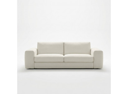 Living room upholstered furniture sofas fabric wood luxury Alfitalia design sofa 3-seater