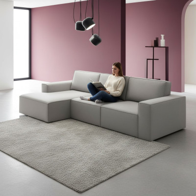 Italian corner sofa couch sofas set furniture fabric alfitalia