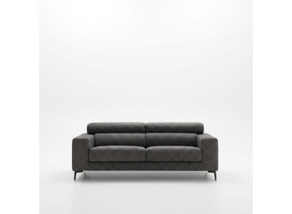 Modern 3-seater Sofa Room Furniture Gray Design Three-seater Couch Upholstered Sofa