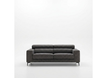 Modern 3-seater Sofa Room Furniture Gray Design Three-seater Couch Upholstered Sofa
