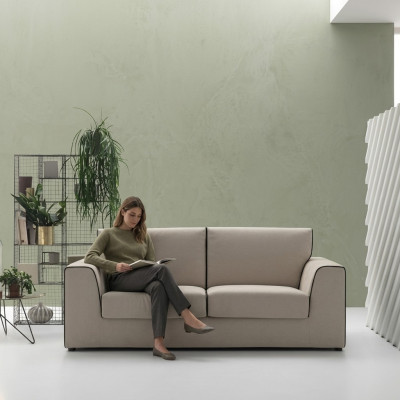 Living room landscape sofa 3-seater alfitalia sofas couch upholstery modern couches new
