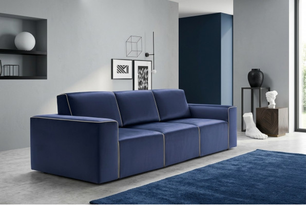 Three-seater couch upholstery design sofa modern 3-seat sofas room furniture alfitalia