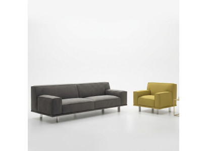 Sofa set 3+1 seater textile relax set design sofas upholstered couches alfitalia