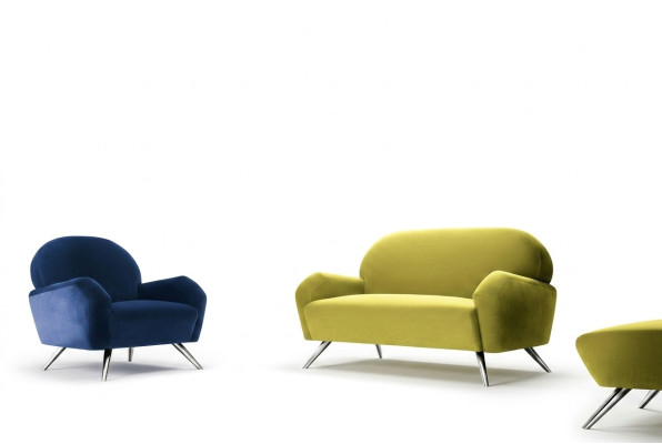 Design sofa modern couch set office furnishings sofa suite 2+1 Italy furniture