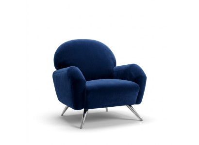 Sofa Couch Upholstered Chair Modern Contemporary Upholstered Armchair Italy 1-Seater