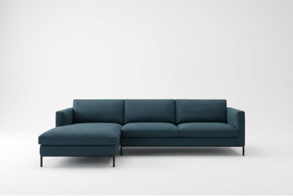 Leather sofa living area corner sofa XXL upholstered corner seat couch L-shape living room