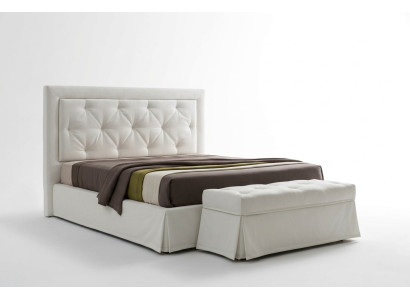 Chesterfield Beds 180x200cm Bedroom Textile Fabric Bed Design Luxury Hotel