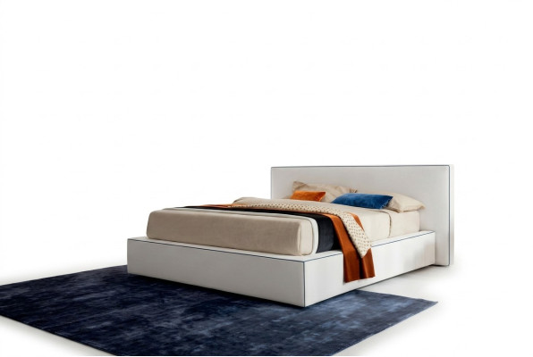 Italian designer bed bedroom beds textile hotel luxury upholstered furniture