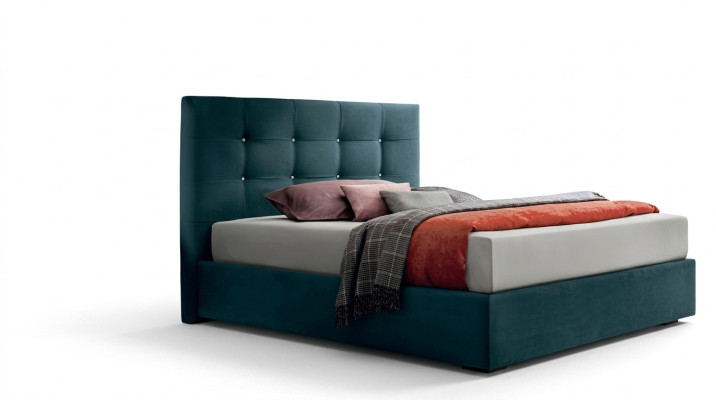 Design beds bedroom textile 180x200cm bed padding luxury double hotel new