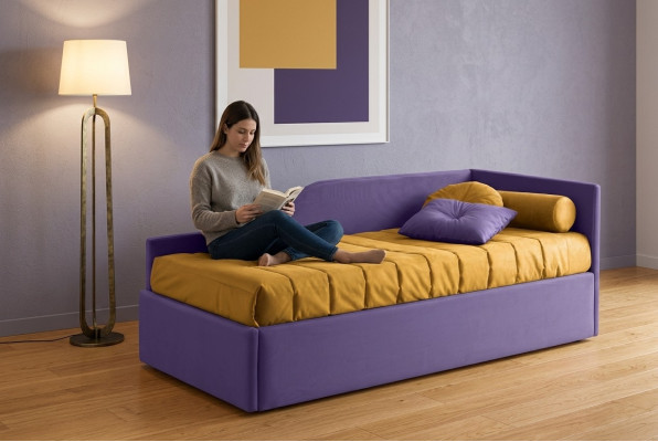 Luxury beds wooden bed double bed 90x200 cm new wood bed upholstered bed Italy new