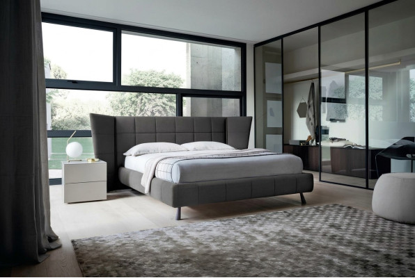 Luxury design bed beds 160 x 200cm Dubai double hotel wood bedroom bed
