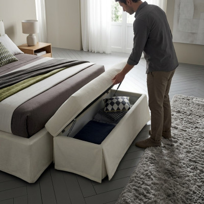 Modern stool design benches living sleeping bench stool room upholstery textile fabric