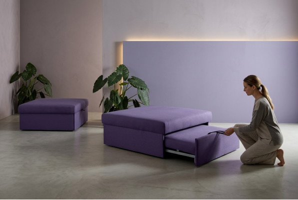 Stool Design Upholstered Footstool Ottoman Seat Textile Chaise Club Lounge Pouf