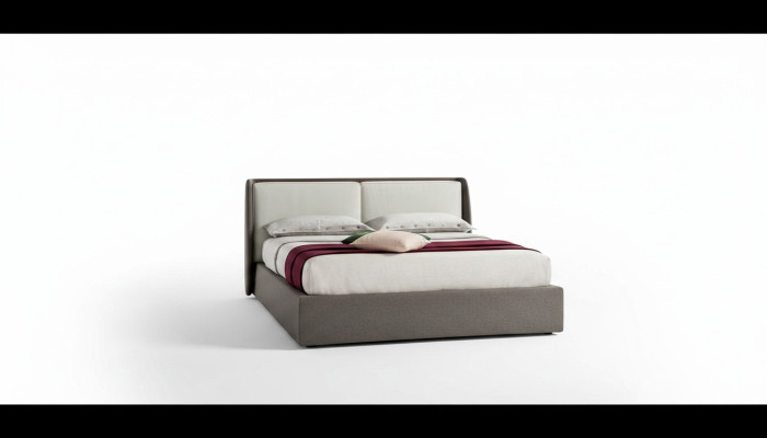 Bed textile upholstery bedroom 180x200 design double bed leather bed beds new