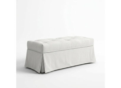 Luxury country house style stool furniture upholstered stool design seat bench footstool