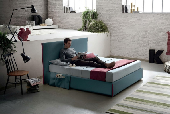 Design hotel furniture Italy furniture luxury beds double bed 180x200 cm modern style