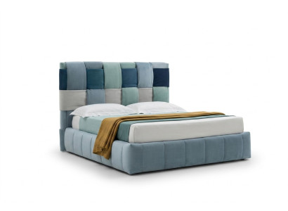 Modern luxury upholstered textile beds high-quality bedroom Italian furniture