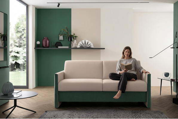 3-seater sofa couch upholstery seat three-seater Alfitalia sofas couches textile