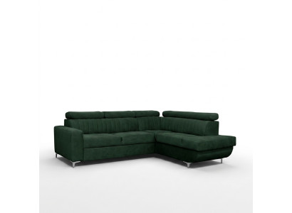 Sofas L-shape Textile Couch Corner Seat Sofa Living Room Modern Green Couch Furniture