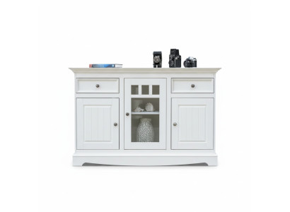 Buffet cabinet bar cabinet country house luxury Italian wood furniture white large new
