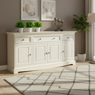 Designer country-style dresser buffet cabinet shelf wood luxury dressers sideboard