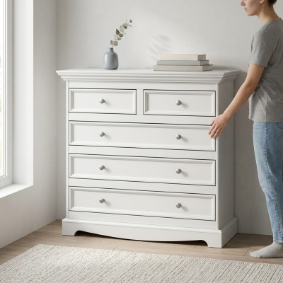 Country house sideboard wood dresser tall cabinet cupboards sideboard dressers furniture