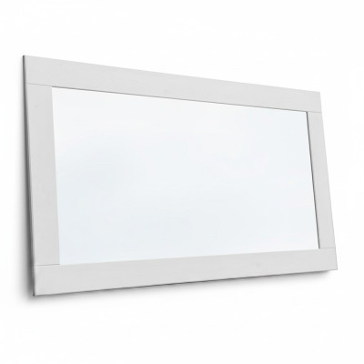 Rectangular country house mirror with wooden frame wall mirror XXL wood country house new