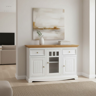 Solid sideboard chest of drawers cabinet furniture real wood cabinets new sideboard