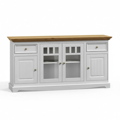 Display cabinet kitchen buffet country house shelf sideboard cabinet buffet showcase new