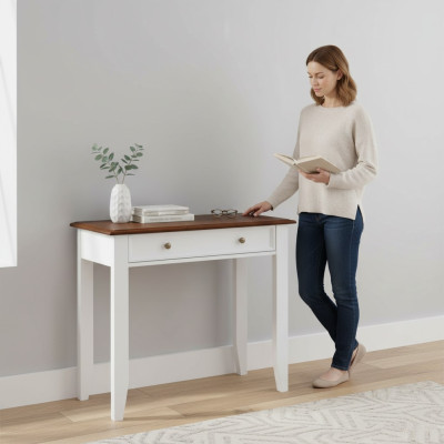 Console table real wood solid furniture make-up desk dressing table