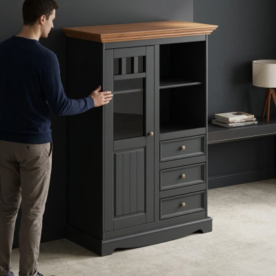 Design furniture luxury country house buffet sideboard XXL classic new sideboards