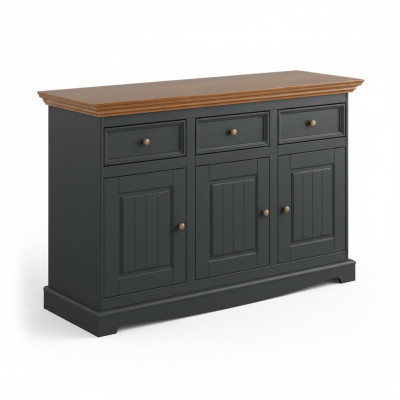 Design chests cabinet wood high-gloss XXL big luxury sideboard shelf new dresser