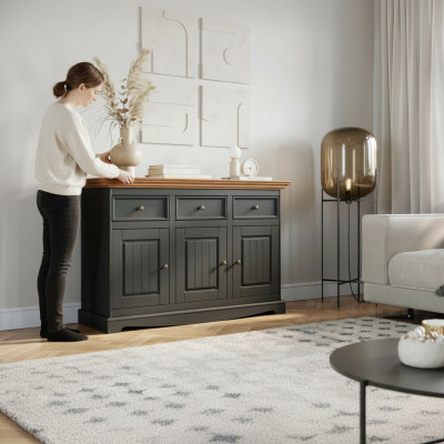 Designer chests cabinet wood high gloss XXL big luxury cabinet shelf new chest of drawers