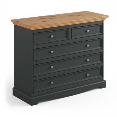 Sideboard luxury dressers country house design furniture upholstery wood console black board