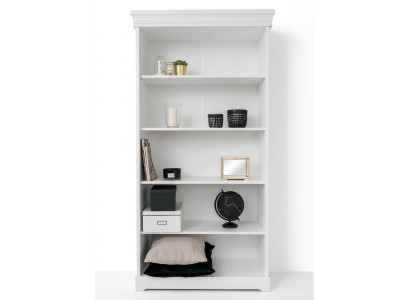 Classic bookshelf living room cabinets wood shelves bookcase country style