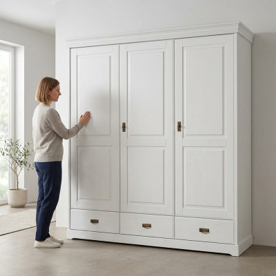 Wardrobe Multi-purpose Shelves Closet Shelf Storage Wardrobe Furniture New