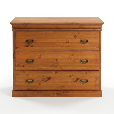 Dresser with 3 drawers, sideboard, wooden sideboard, cupboard, dressers, brown, new.