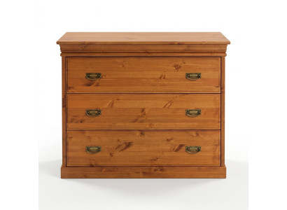 Dresser with 3 drawers, sideboard, wooden sideboard, cupboard, dressers, brown, new.