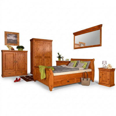 Design luxury double hotel beds bedroom wood 180x200cm bed upholstery