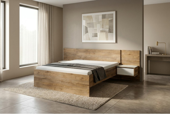 Bedroom modern wooden furniture new bed upholstery design luxury double hotel beds